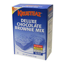 Picture of Krusteaz Chocolate Deluxe Brownie Mix  No Trans Fat  6 Lb Box  6/Case