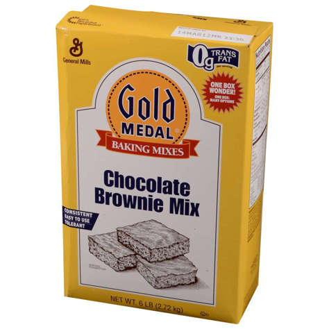 Picture of Gold Medal Chocolate Brownie Mix  No Trans Fat  6 Lb Box  6/Case