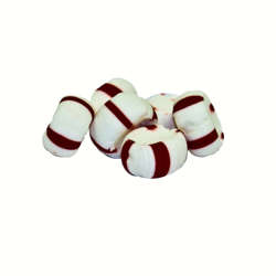 Picture of Red Bird Soft Peppermint Puffs Mints  Individually Wrapped  46 Oz Bag  6/Case