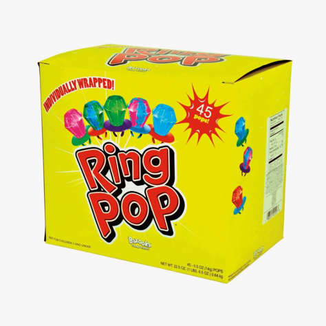 Picture of Ring Pop Ring Pops Candy, 45 Ct Box, 6/Case