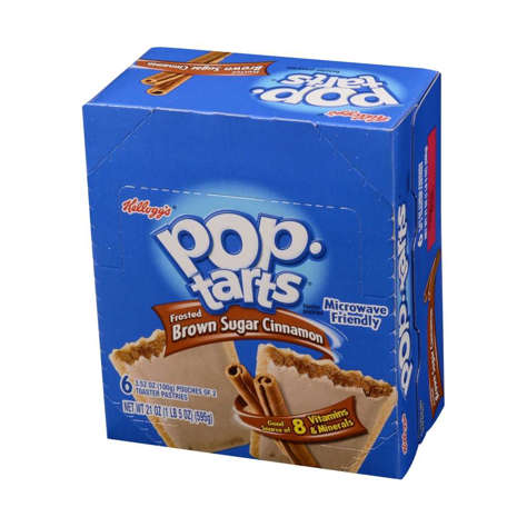 Picture of Kellogg's Pop-Tart Frosted Brown Sugar Pastry  2 Individually Wrapped  6 Pk  12/Case
