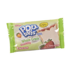 Picture of Kellogg's Pop-Tart Strawberry Pastry  Whole Grain  1 Individually Wrapped  1 Ct Each  120/Case