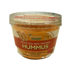 Picture of Grecian Delight Roasted Red Pepper Hummus  32 Oz Tub  4/Case