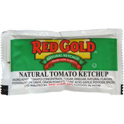 Picture of Red Gold Low-Sodium Packets Ketchup  9 Gm  1000/Case