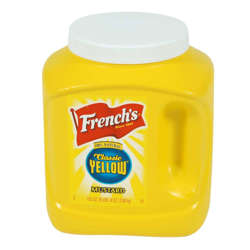 Picture of French's Classic Yellow Mustard  105 Fl Oz Jug  4/Case