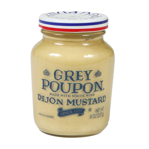 Picture of Grey Poupon Dijon Mustard  Glass Jar  8 Oz Jar  12/Case