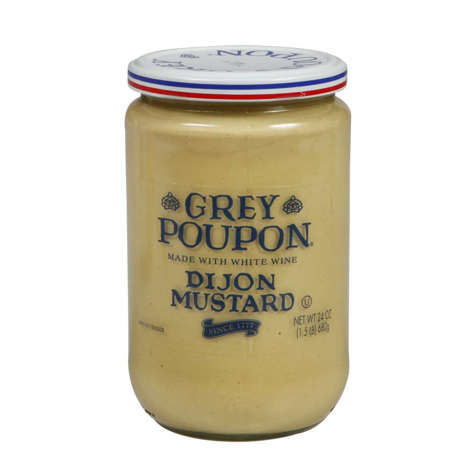 Picture of Grey Poupon Dijon Mustard  Glass Jar  24 Oz Jar  6/Case