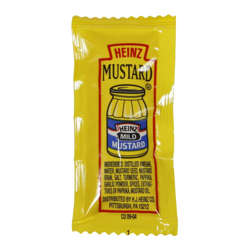 Picture of Heinz Mustard  Packets  0.2 Oz Each  200/Case