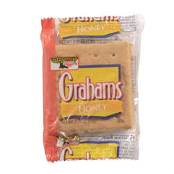 Picture of Kellogg's Honey Graham Crackers  Individual Packets  2 Ct Each  200/Case