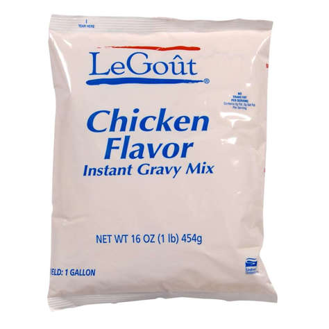 Picture of LeGout Chicken Gravy Mix  Trans Fat Free  1 Lb Bag  8/Case