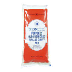 Picture of Pioneer Peppered Biscuit Gravy Mix  24 Oz Package  6/Case