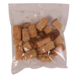 Picture of Fresh Gourmet Country Cut Cheese & Garlic Croutons  Whole Grain  0.5 Oz Bag  250/Case