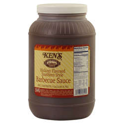 Picture of Ken's Foods Inc. Hickory Smoke Barbecue Sauce  4/Case