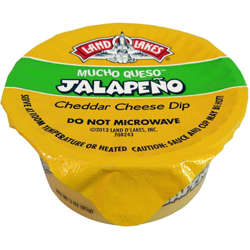Picture of Land O'Lakes Jalapeno Cheese Sauce  3 Oz Each  140/Case