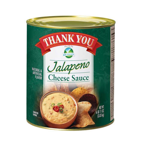 Picture of Thank You Jalapeno Cheese Sauce  #10  10 Can Sz Can  6/Case