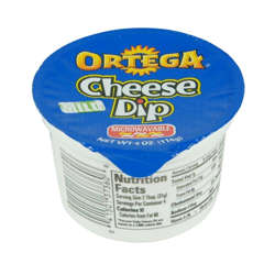 Picture of Ortega Mild Cheese Sauce  Dipping Cup  4 Ounce  12 Ct Box  6/Case