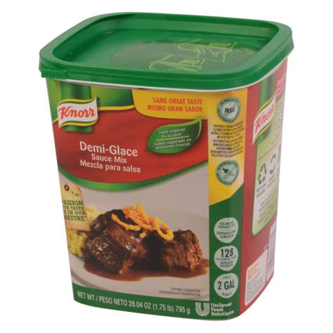 Picture of Knorr Brown Demi-Glace Sauce  Concentrate  1.75 Lb Can  4/Case