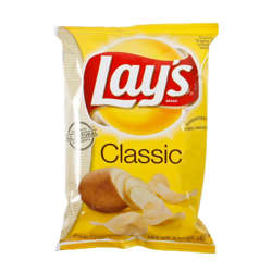 Picture of Lay's Regular Potato Chips  Large Single-Serve  1.5 Oz Bag  64/Case