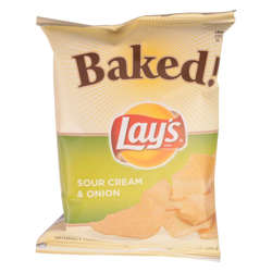 Picture of Frito Lay Sour Cream Potato Chips  Single-Serve  0.88 Ounce  60 Ct Bag  1/Case