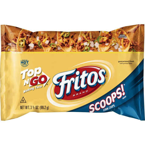 Picture of Fritos Scoop Chips  Single Serve  3.5 Oz Bag  18/Case