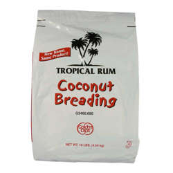 Picture of Golden Dipt Tropical Rum Coconut Breader  10 Lb Bag  1/Bag