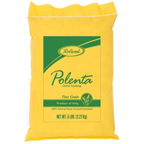 Picture of Roland Natural Stone-Ground Fine Grain Polenta Corn Meal, 5 Lb Bag, 4/Case