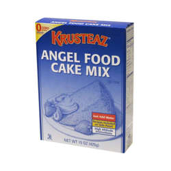 Picture of Krusteaz Angel Food Cake Mix  No Trans Fat  15 Oz Box  12/Case