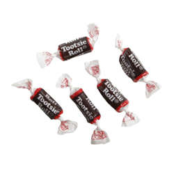 Picture of Tootsie Roll Chocolate Candy  360 Ct Bag  12/Case