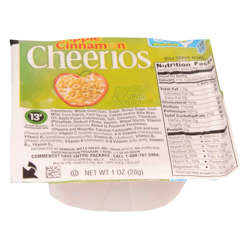 Picture of Apple Cinnamon Cheerios Cheerios Apple Cinnamon Cereal  Whole Grain  Bowl  1 Oz Each  96/Case