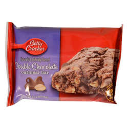 Picture of Betty Crocker Double Chocolate & Oatmeal Bars  Whole Grain  Individually Wrapped  1.24 Oz Each  144/Case