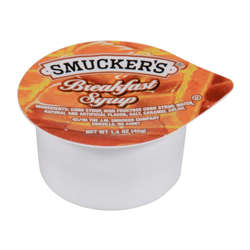 Picture of Smucker's Breakfast Syrup  Cup  1.4 Fl Oz Each  100/Case