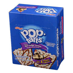 Picture of Kellogg's Pop-Tart Frosted Hot Fudge Pastry  2 Individually Wrapped  12 Ct Box  12/Case