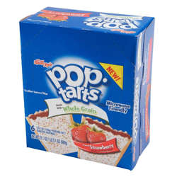 Picture of Kellogg's Pop-Tart Strawberry Pastry  2 Individually Wrapped  12 Ct Box  12/Case