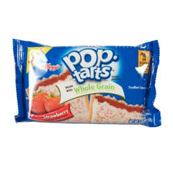 Picture of Kellogg's Pop-Tart Strawberry Pastry  2 Individually Wrapped  12 Ct Box  12/Case