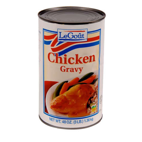 Picture of LeGout Chicken Gravy  with Meat  5 Can Sz Can  12/Case