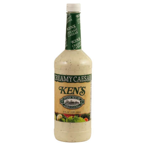 Picture of Ken's Foods Inc. Creamy Caesar Dressing  32 Oz Bottle  6/Case