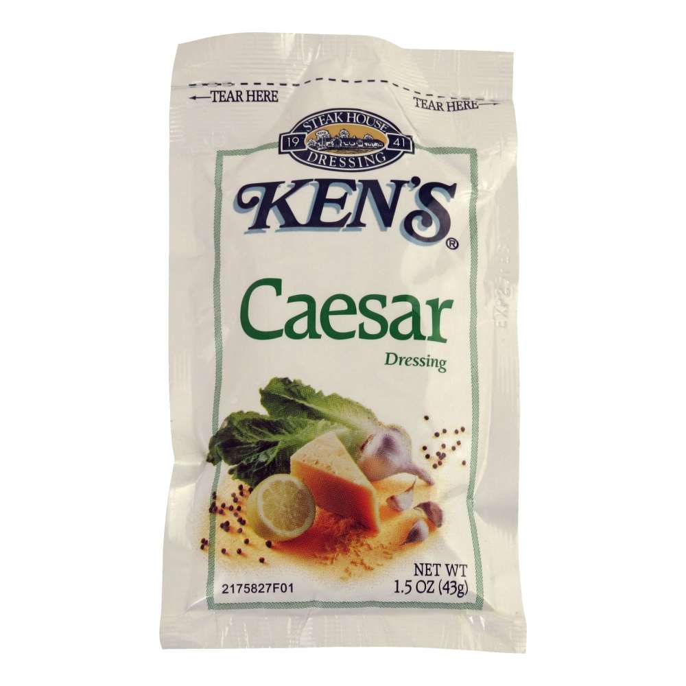 Ken's Foods Inc. Caesar Dressing Packets 1.5 Oz Each