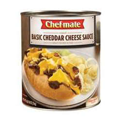 Picture of Chef-mate Cheddar Cheese Sauce  #10  10 Can Sz Can  6/Case