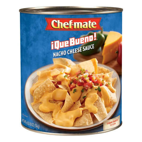 Picture of Chef-mate Medium Nacho Cheese Sauce  #10  10 Can Sz Can  6/Case