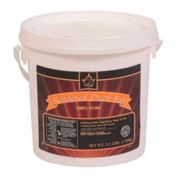 Picture of Maple Leaf Farms Rendered Duck Fat Oil  3.5 Lb Pail  3/Case