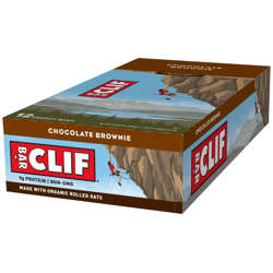 Picture of Clif Bar Chocolate Brownie Organic Rolled Oats Energy Bars, 12 Ct Package
