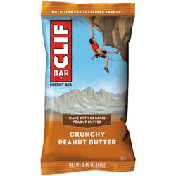 Picture of Clif Bar Peanut Butter Crunchy Energy Bars, 12 Ct Package