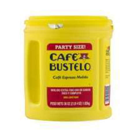 Picture of Cafe Bustelo Dark Roast Ground Coffee  36 Oz Can