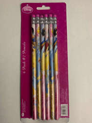 Picture of Disney Princess  #2 Pencils ( Pack of 6)