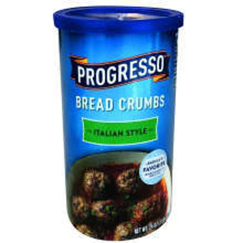 Picture of Progresso Bread Crumbs Italian 12/24z