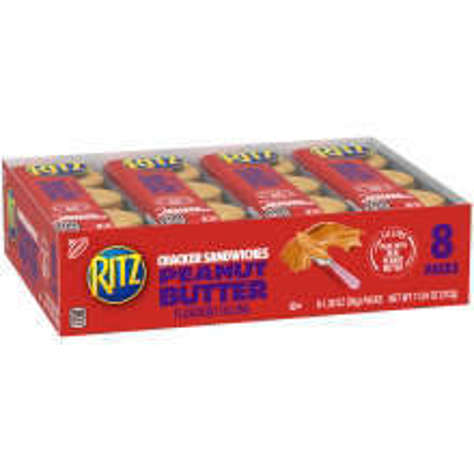 Picture of Ritz Peanut Butter Filled Sandwich Crackers, 8 Ct Package