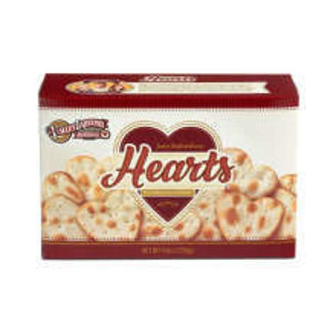 Picture of Valley Lahvosh Heart Shaped Original Crackers, 1 Ounce, 4.5 Oz Box