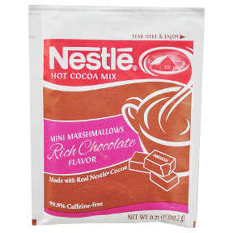 Picture of Nestle Hot Cocoa Mix - Mini Marshmallows Rich Chocolate Flavor (39 Units)
