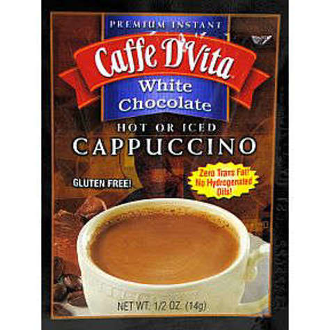Picture of Caffe D'Vita  Cappuccino - White Chocolate (32 Units)