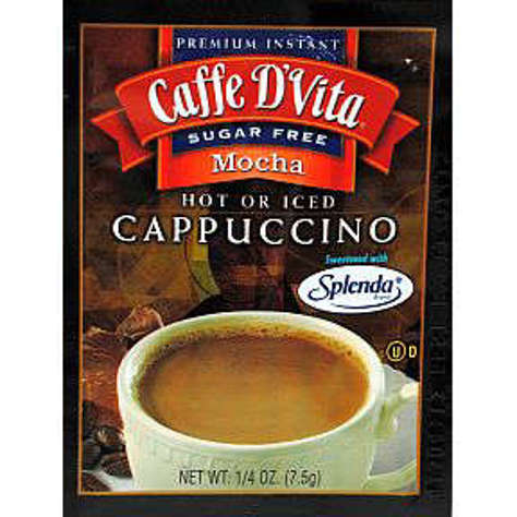 Picture of Caffe D'Vita Cappuccino - Sugar Free Mocha (32 Units)